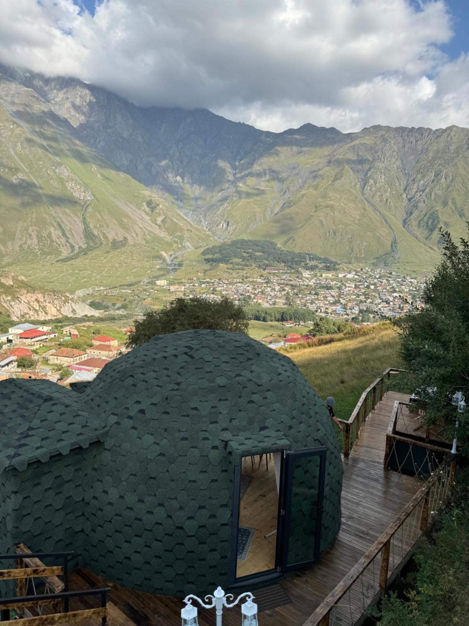 Glamping Emerald 卡兹贝吉 外观 照片