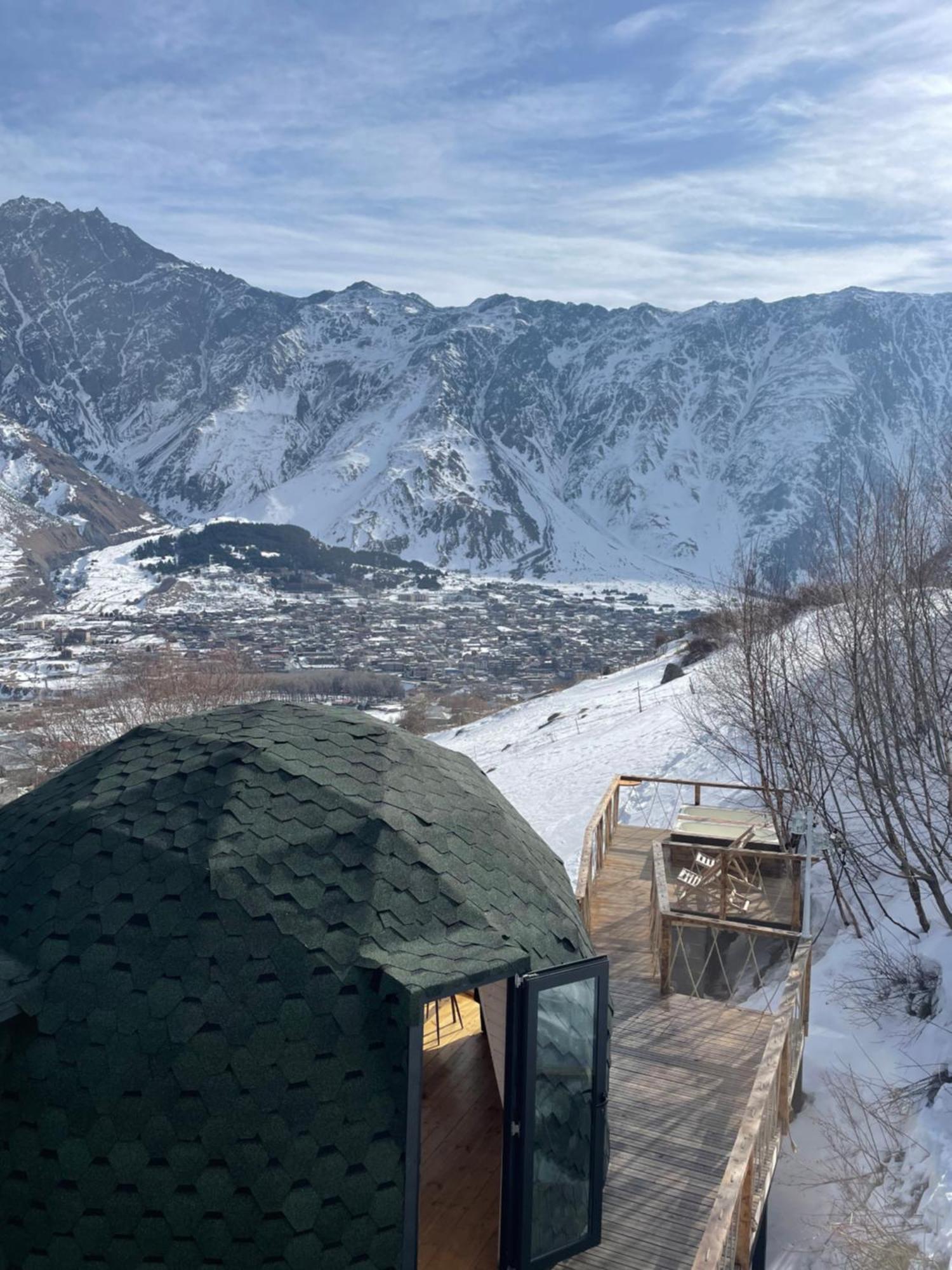 Glamping Emerald 卡兹贝吉 外观 照片